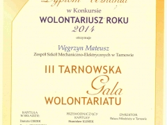 2014.12.15 Gala wolontariatu