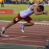 Miniaturka wpisu: Michał Derus zdobył brązowy medal w biegu na 100m