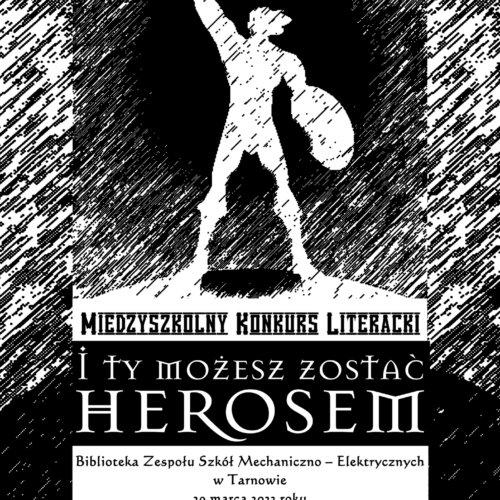 Miniaturka wpisu: Międzyszkolny Konkurs Literacki – I ty możesz zostać herosem